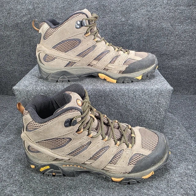 Mid Guy MERRELL MOAB 2 Mid Ventilator Hiking Boots Walnut Outdoor Trail Men's ...