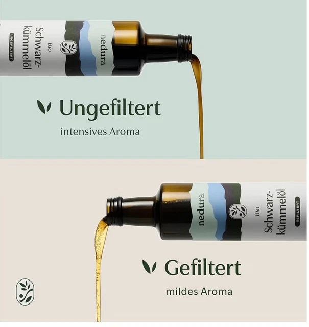 BIO SCHWARZKÜMMELÖL 100ML ungefiltert – kaltgepresst – Original EUR 24 ...