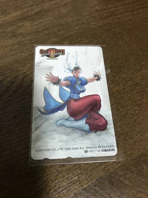 Street Fighter III 3rd Strike Bonus Teleca Chun Li Capcom New Unopened