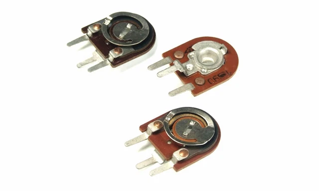 47K Ohm Potenziometro Tagliaerba Vintage Trimpot Verticale DK17/ДК17 (10 pezzi)