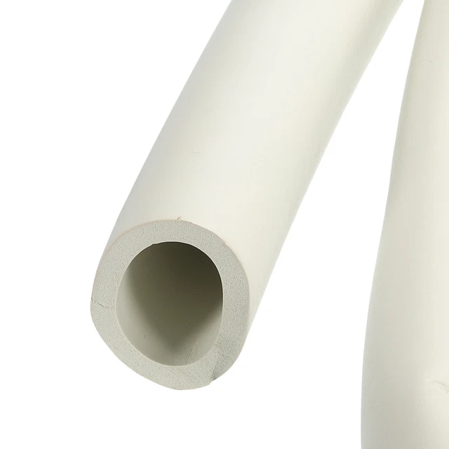 Foam Grip Tubing Handle Grips 32mm ID 44mm OD 5ft White for Utensils