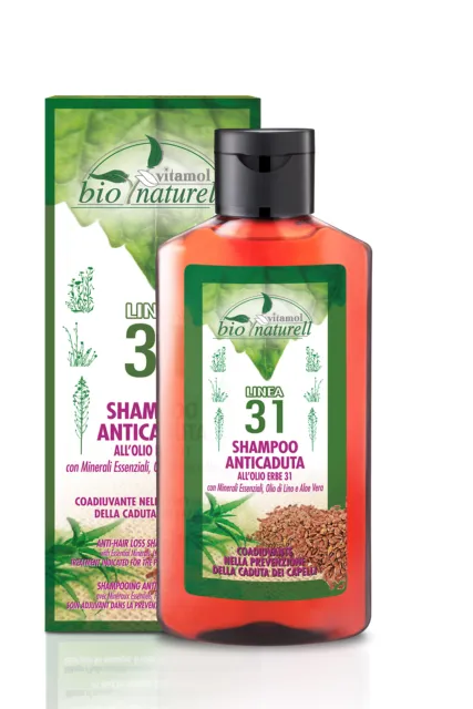 Vitamol Bio Naturell Shampoo anticaduta 100ml linea Olio 31