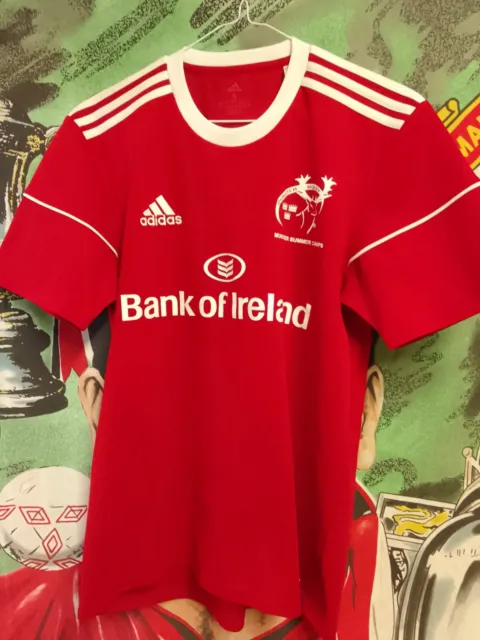 Munster Official Adidas Rugby Union Jersey Shirt (Adult Small)