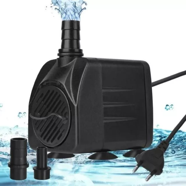 Aquarium Tauchpumpen ECO Teichpumpe Förderpumpe Bachlaufpumpe Wasserpumpe 10W