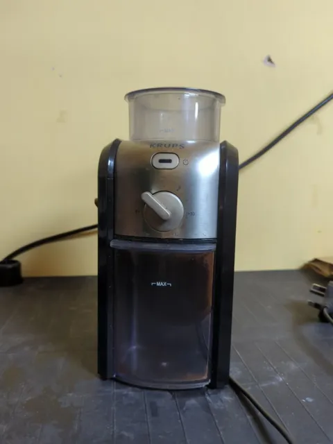 Krups GVX2 Coffee Grinder - Used in Working  Condition