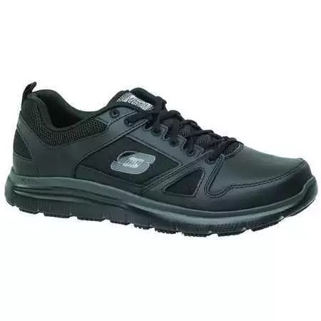 Skechers 77040Ew -Blk 10.5 Athletic Shoes,10-1/2,Ee,Black,Plain,Pr
