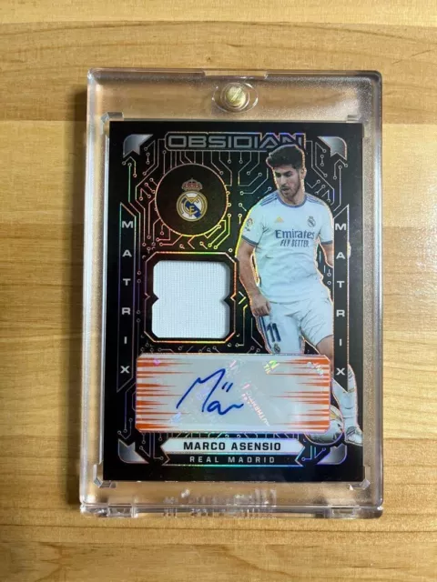 2020 Panini Obsidian Marco Asensio Auto