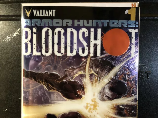 Armor Hunters Bloodshot #1 Chromium Variant (2014 Valiant) We Combine Shipping 2