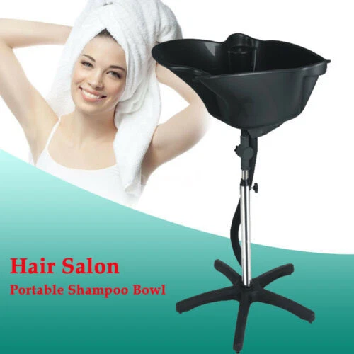 Friseur Mobiles Rückwärtswaschbecken Haarwaschbecken höhenverstellbar & Kippbar