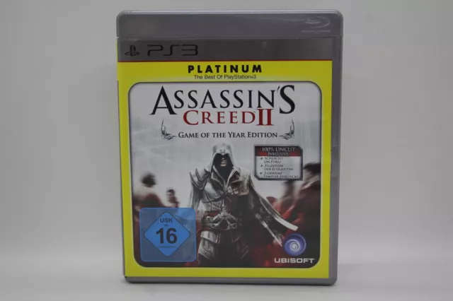 Assassin's Creed II 2 | Game of the Year Edition | Platinum | Playstation 3 |PS3