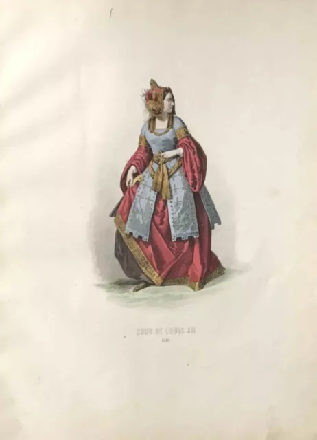 Calix, Costumes de la Cour de France, 1861. 2