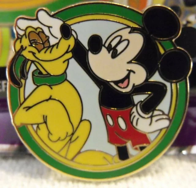 2012 Disney Mystery Trading Pin Best Friends Mickey Mouse & Dog Pluto