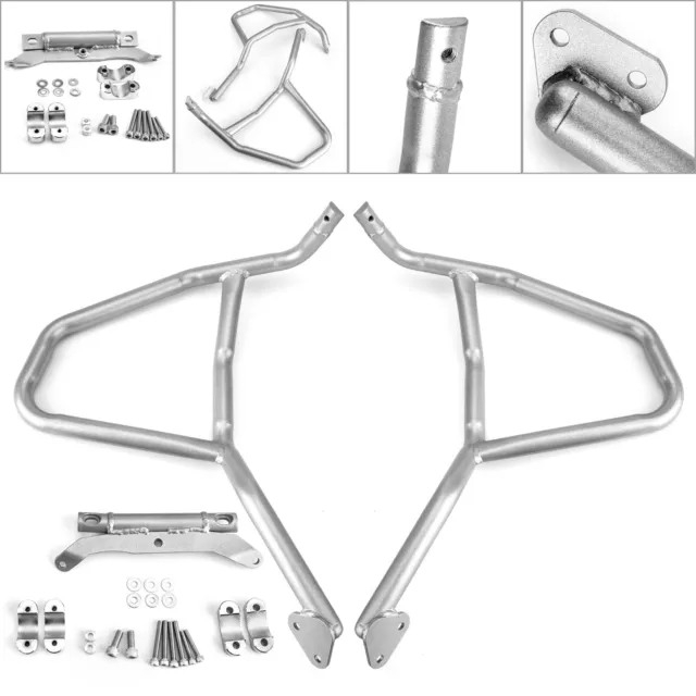 NEU Tankschutzbügel Sturzbügel -Silber für BMW G 310 GS Bj.2018 2019 2020 E1