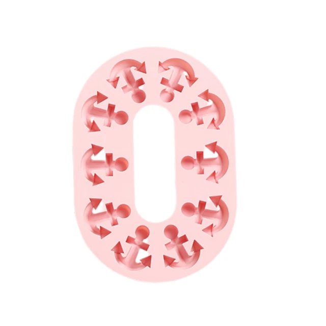 Anchor Chain Silicone Chocolate Candy Cake Baking Mold Ice Grid Mold Crystal Dro