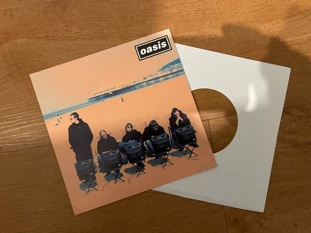 oasis – Roll With It 7\" CRE212 Oasis – Roll With It – Vinyl (White, 12
