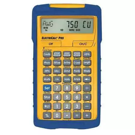 Calculated Industries 5070 Electrical Calculator,8-1/4 X 6 In,Lcd