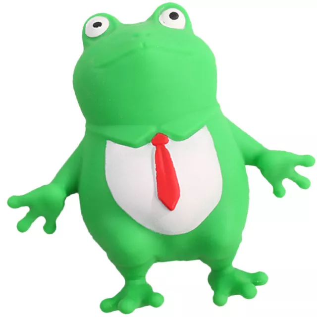 Frog Decompression Toy Lifelike Animal Frog Stretchy Toy Plaything