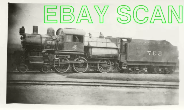 8C133 RP 1950s DELAWARE & HUDSON RAILROAD 4-6-0 CAMELBACK LOCO #537