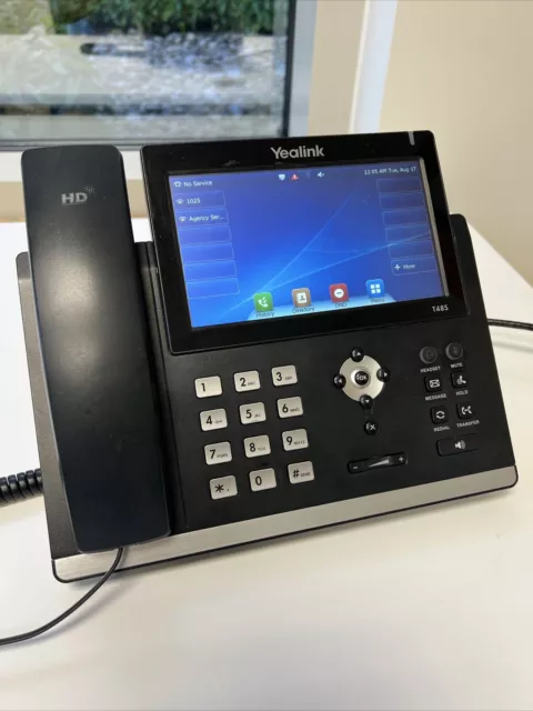 Yealink IP Phone SIP-T48S Business Office VOIP 16 Lines 7" Color Touch Screen