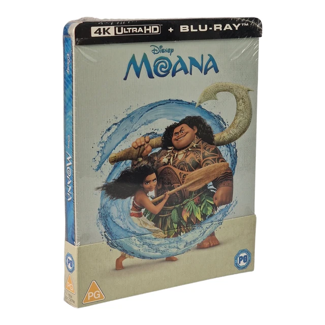 Moana 4K Blu-ray Steelbook 4K Ultra HD Zavvi Exclusive Zone Free VF