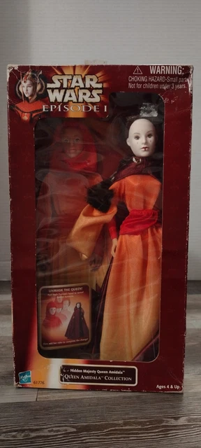 Star Wars Episode I Queen Amidala Hidden Majesty 12" Doll Figure 1998