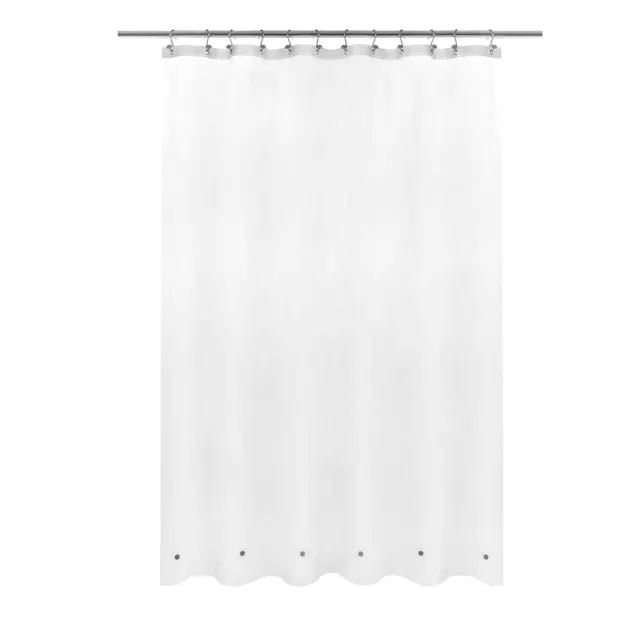 Extra Long Shower Curtain Liner with 6 Magnets - 72" x 84" XL, Waterproof PEV...