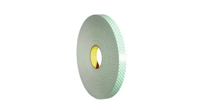 3M Scotch 40011915A Double Sided Mounting Foam Tape, 19mm x 1.5m Strong  White FS