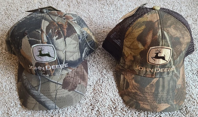 John Deere Camo Logo Hat (Lot Of 2) Cary Francis Group