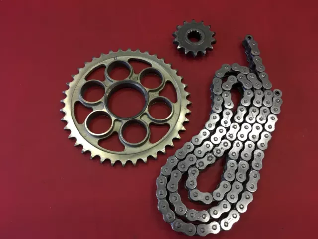 D52 Ducati Multistrada 1200  Kettenrad Ritzel Kettensatz Antriebssatz Kette 530