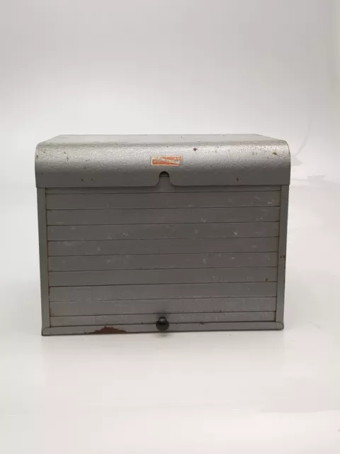 De colección Brumberger Cuarto Oscuro Película Fotográfica Almacenamiento Rollo Estuche Superior Gabinete Seguro