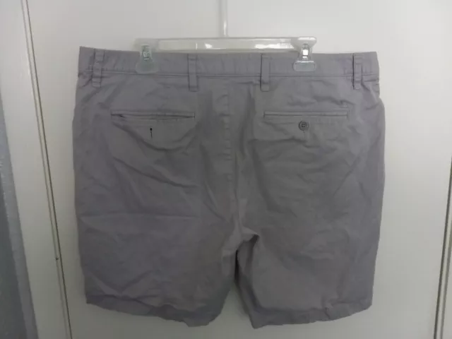 UNTUCKit Mens Shorts 38 Bone Flat Front Pima Cotton Blend Casual Chino Shorts 2