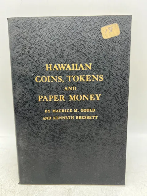 1961 Whitman Hawaiian Coins, Tokens & Paper Money Book Gould / Bressett