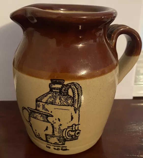 Vintage Stoneware Jug By Pearsons Of Chesterfield 1810 Made In England