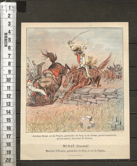G440 / Gravure  /  Joachim Murat / Roi De Naples