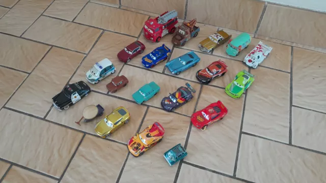Disney Pixar Lot De 20 Voitures Cars Lot P