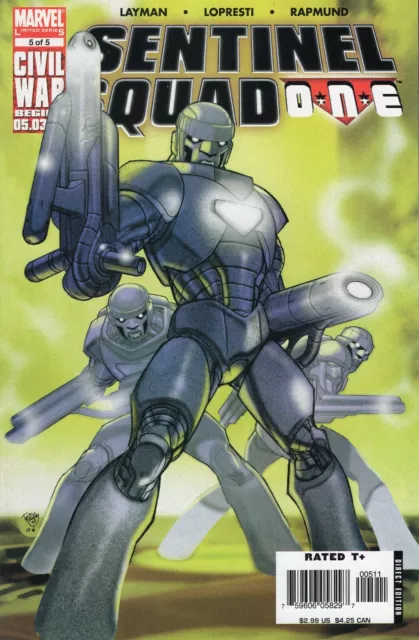 Marvel Sentinel Squad ONE #5 (July 2006) High Grade