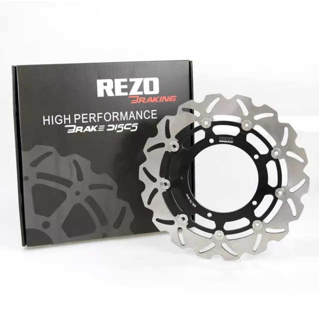Rezo Wavy Front Brake Rotor Disc for Yamaha YZF-R1M 15-
