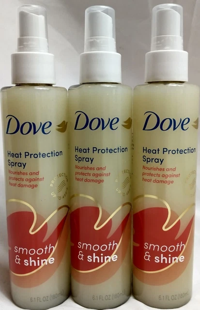 (3) Dove 6.1 Oz Style & Care Smooth & Shine 450 Degree Heat Protect Spray