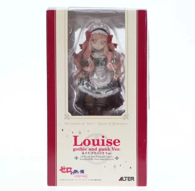 The Familiar of Zero LOUISE PVC Figure 1/8 gothic and punk ver. Japan ALTER