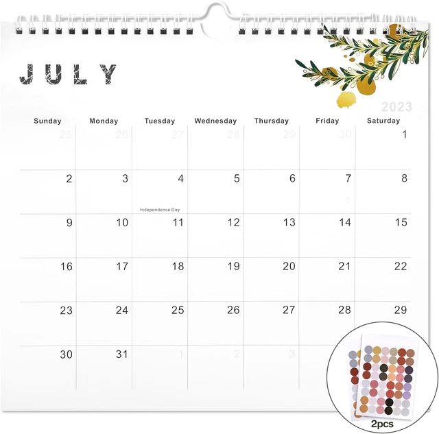 20232024 CALENDAR 20232024 18Month Wall Calendar, from July 2023