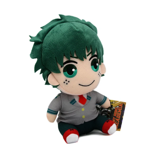 Great Eastern My Hero Academia Midoriya Izuku Sitting Plush - 7 Inch Official Anime Plushie