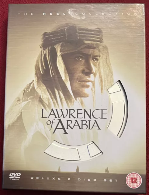 Lawrence of Arabia DVD (2006) Reel Collection (1962) 2 X DVD IN METAL TIN 