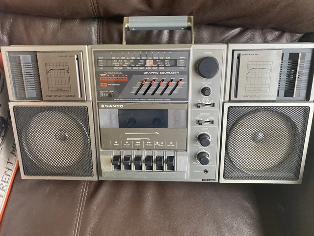 Vintage Ghettoblaster Boombox THOMSON MRK 472T (Sanyo M-X320 Viviers-lès-Montagnes 81290