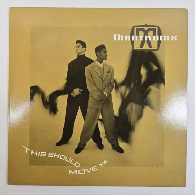 Mantronix This Should Move Ya Vinyl 12" LP Record Capitol 1990 VG+/VG+