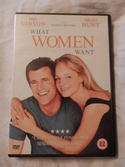 What Women Want DVD Comedy (2001)  MEL GIBSON  FREE POSTAGE