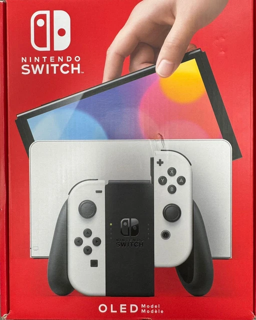 NINTENDO SWITCH OLED Model HEG001 Handheld Console 64GB White £265