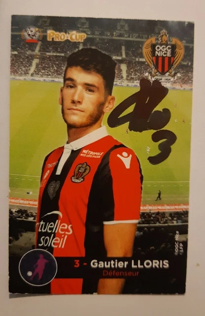 Photo Ancienne OGC Nice – Carte Sportive Vintage – Années 1940-50 – Rare