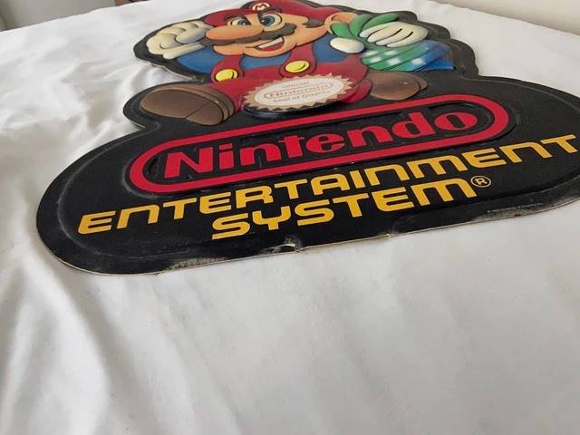 PLV DISPLAY MARIO Bros Standee Promo Nintendo - Double Sens / Side ...