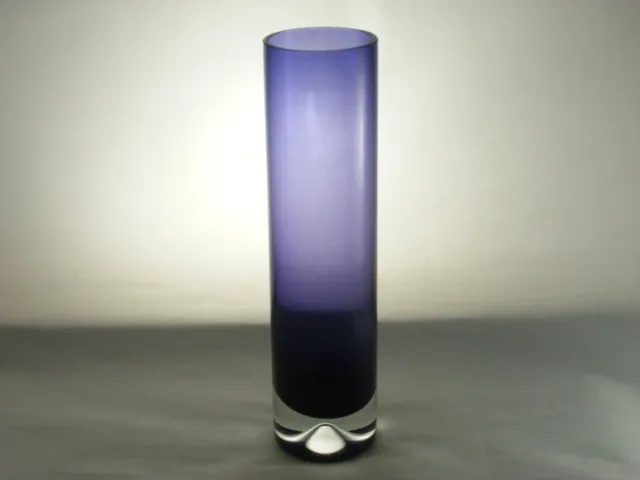 Vintage Purple Vase with Dimple in the base - Aseda?