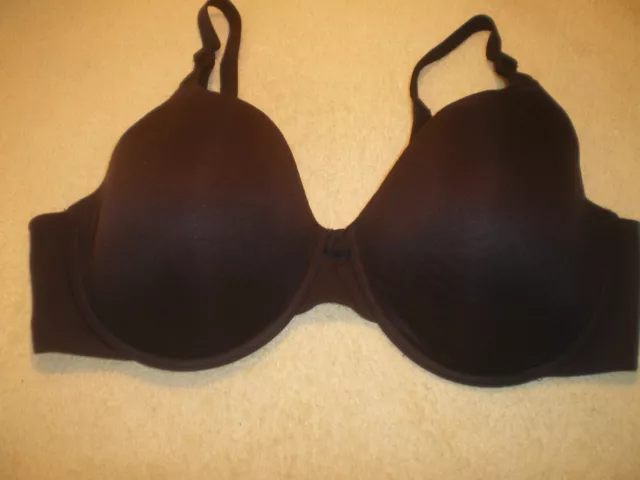 Warners RB1691A Cloud 9 Back Smoother Full Coverag Bra UW Lined 40C Black FR/SHP